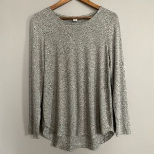 NWT Large Old Navy Heather Gray Large Long Sleeve Shirt